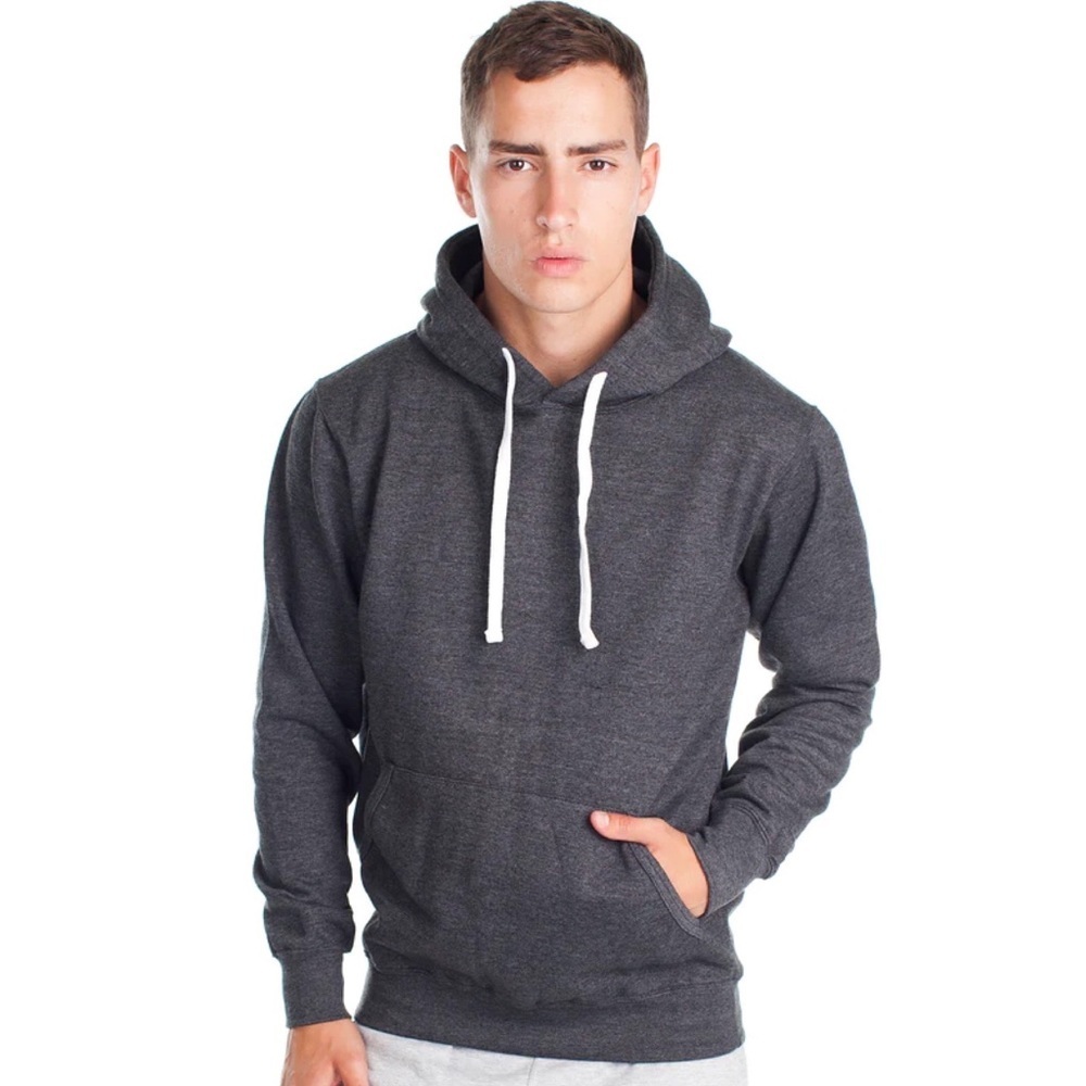 NEW Nordstrom Fleece Factory MR900 Hoodie Heather Black Size Small Sweatshirt‎ S